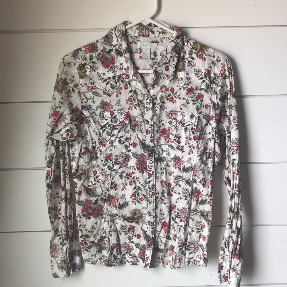 Cowgirl up Rodeo Shirt. Long sleeve, button down.